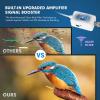 1byone Outdoor TV Antenna 360 Omni-Directional Reception Long 100+ Miles Range Enhance VHF&UHF 4K Ready HDTV Antenna with Added Stability for Outdoor/Attic/RV Use - 39ft RG6 Coax Cable view 2