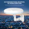 1byone Outdoor TV Antenna 360 Omni-Directional Reception Long 100+ Miles Range Enhance VHF&UHF 4K Ready HDTV Antenna with Added Stability for Outdoor/Attic/RV Use - 39ft RG6 Coax Cable view 3