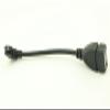Connector and Terminal, 90Left Angle OTG Micro USB B Male to USB 2.0 A Female Data Charge Adapter Cable view 3
