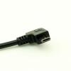 Connector and Terminal, 90Left Angle OTG Micro USB B Male to USB 2.0 A Female Data Charge Adapter Cable view 4