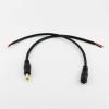 Connector and Terminal 25cm DC Power 5.5mm x 2.1mm Socket 18AWG Pigtail Cable for CCTV Camera LED 12V - (Color:5.5x2.1mm Male) view 2