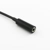 Connector and Terminal 1pc 3.5mm 3 Pole 1/8" TRS Stereo Male to Female Jack Adapter Short Audio Cable view 4