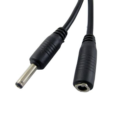 Connector and Terminal 3.5mm x 1.35mm Female Jack to Male Plug DC Power Camera Extension Cord Cable 3FT