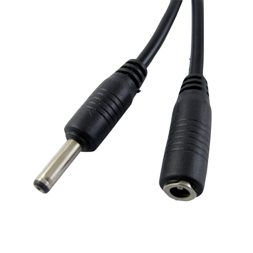 Connector and Terminal 3.5mm x 1.35mm Female Jack to Male Plug DC Power Camera Extension Cord Cable 3FT