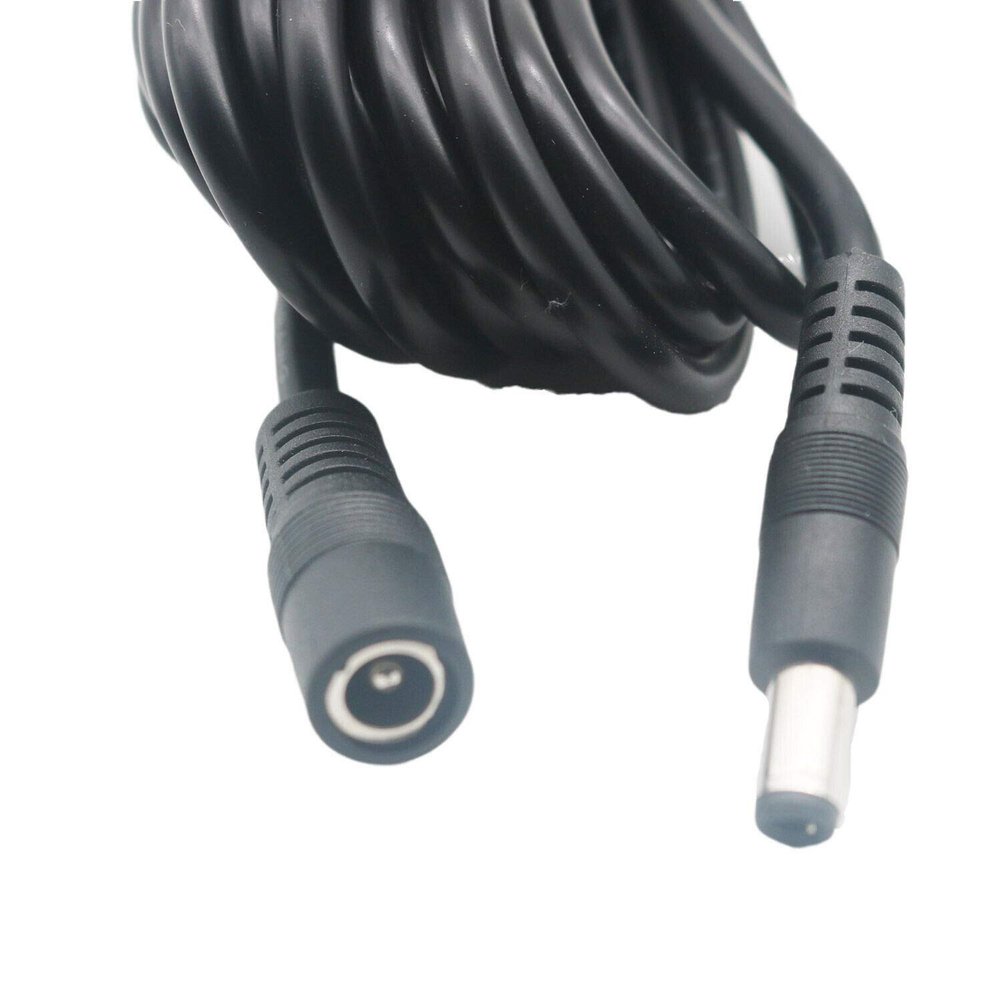 Connector and Terminal DC Power Extension 5.5 x 2.5mm Male to Female Cable CCTV Adapter Extender 18AWG - (:5m)