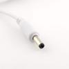 Connector and Terminal 1x CCTV DC Powder 3.5mm x 1.35mm Male to Female Adapter Connector Cable White 1M view 4