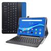 Bige for Lenovo Tab M10 Plus Keyboard Case, PU Leather Cover with Removable Keyboard for Smart Tab M10 Plus, Blue view 1