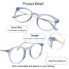 Blue Light Blocking Glasses, Anti Eyestrain, TV Glasses for Women, Anti Glare view 3