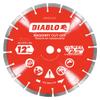 Diablo Diamond Segmented Masonry Cut-Off Blade for Concrete, Brick and Block - 12" Diameter, 2.8mm Kerf, 6400 Max RPM - DMADS1200 view 1