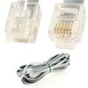 Connector and Terminal 5M 16.4ft RJ12 6P6C Modular Data Telephone Cable Cord for POS Cash Drawer view 1