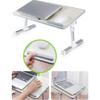 Folding Table,Adjustable Laptop Stand for Bed and Sofa,Foldable Laptop Desk Stand for Lap, Apply to Office Standing Desk, Portable Breakfast Tray for Reading, Painting, Etc,Pink,326024.5cm view 4