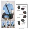 HOLSTERGUY RTP-401P Nylon Radio Shoulder Holster Tool Pouch Radio Strap Universal Adjustable Radio Pouch 12 Separate Pouches to Help Carry Essential Tools Plus a Two-Way Radio RTP-401P Made in USA view 4