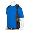 HOLSTERGUY USH-300L Universal Left Side Radio Shoulder Holster Chest Harness with an Adjustable Radio Pouch fits all Motorola ICOM Vertex Two Way Radios from 4-3/4' up to 9" tall. Made in The USA view 1