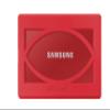 Alltravel External Solid State Drive Bumper Sleeve for Samsung T7, T7 Touch Portable SSD - 1TB, 2TB, 500GB - USB 3.2 External Solid State Drives, Super Strong Bumper Anti Shock, Shake and Drop (Red) view 2