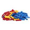 100pcs 22-16AWG 16-14AWG 12-10AWG Standard Crimping Double Wall Design Butt Connectors view 1