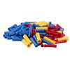100pcs 22-16AWG 16-14AWG 12-10AWG Standard Crimping Double Wall Design Butt Connectors view 2