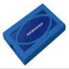 Alltravel Silicone Bumper Sleeve for Samsung T7, T7 Touch Portable SSD - 1TB, 2TB, 500GB - USB 3.2 External Solid State Drives (Blue) view 3