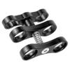 BGNing 1 Inch Underwater Diving Clamp Aluminium Standard Ball Clamp for Photography Diving Light Arm System Durable (4pcs Ball Clamp) view 3