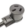 Parkworld 61711 Adapter Cord Dryer 3 Prong Plug 10-30P to 10-50R Electric Stove Receptacle, NEMA 10-30 Dryer Male to NEMA 10-50R Electrical Stove Female, 30A, 250V 1FT view 4