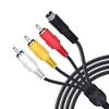 5 Feet AV A/V Audio Video TV-Out Cable Cord for Sony Camcorder Handycam DCR-HC28/e DCR-SX85/v/e/l SX85/b/r and More Models view 4
