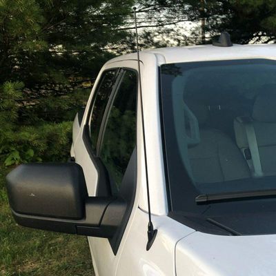 21" Stainless Black Antenna Mast for Dodge RAM 1500 2009-2019