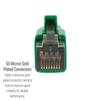 CablesAndKits 2ft Green CAT8 Ethernet Cable, S/FTP, 40Gbs, 2GHz, Snagless, Stranded Pure Copper view 4