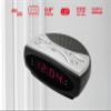 HANNLOMAX HX-137CR Alarm Clock Radio, AM/FM, 0.9 Red LED Display (Black) view 3