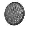 X AUTOHAUX 2pcs 8'' Plastic Audio Speaker Cover Mesh Subwoofer Grill Horn Guard Decorative Circle Grille Protector Black view 4