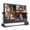 SEETEC ATEM156 15.6 Inch Live Streaming Broadcast Director Monitor with 4 HDMI Input Output Quad Split Display for ATEM Mini Pro Video Switcher Mixer Studio Television Production view 1