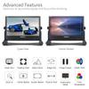 SEETEC ATEM156 15.6 Inch Live Streaming Broadcast Director Monitor with 4 HDMI Input Output Quad Split Display for ATEM Mini Pro Video Switcher Mixer Studio Television Production view 4