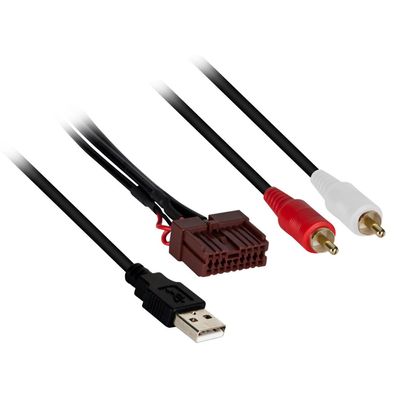 Heise - USB Retention Harness 12 Inch - Hyundai/Kia 2009-Up