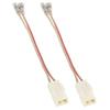 RED WOLF Door Speaker Wiring Harness Adapter 2 PCS Replacement for 2002-2019 Jeep Wrangler JK, Chrysler, Dodge Vehicles Install Aftermarket Front Rear Door Speaker Wire Cable Plug Connector view 1