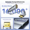 WARRKY DisplayPort to HDMI Adapter 2-Pack (4K, UHD), [24K Gold-Plated, Slim Aluminum Shell] Display Port to HDMI/DP to HDMI Adapter for Lenovo, DELL, HP, ThinkPad, GPU, AMD, NVIDIA&More view 4