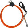 ProClimb All-in-One Adjustable Tree Lanyard Flip Line Kit with Removable Better Grab Adjuster & Aluminum Swivel Snaphook | for Fall Protection, Arborist, Tree Climbers | 1/2 Inch x 15 Feet view 1