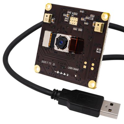 13mp USB Camera Module with Microphone Autofocus Audio Video Webcam Board for Computer Mini UVC USB2.0 PC Camera Industrial Embedded USB with Camera IMX214 Lightburn Camera for Laptop Jetson Nano