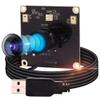 13mp Wide Angle USB Camera Module with Microphone for Computer 100degree No Distortion Lens Webcam Board Mini UVC USB2.0 PC Camera Industrial Video Audio USB with Camera for Raspberry Pi Laptop view 1
