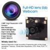 13mp Wide Angle USB Camera Module with Microphone for Computer 100degree No Distortion Lens Webcam Board Mini UVC USB2.0 PC Camera Industrial Video Audio USB with Camera for Raspberry Pi Laptop view 2