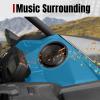 A & UTV PRO 6.5 Inch Front Dash Speaker Pods & Enclosure Panels for 2017-2024 2025 Can Am Maverick X3/X3 Max, Compatible with Can Am X3 Sound System, Dash Speaker Panels & Dash Kit view 2