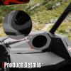 A & UTV PRO 6.5 Inch Front Dash Speaker Pods & Enclosure Panels for 2017-2024 2025 Can Am Maverick X3/X3 Max, Compatible with Can Am X3 Sound System, Dash Speaker Panels & Dash Kit view 3