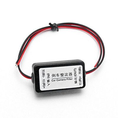12V Power Reverse Camera Rectifier, Back View Image Rectifier, Flicker Power Filter Rectifier