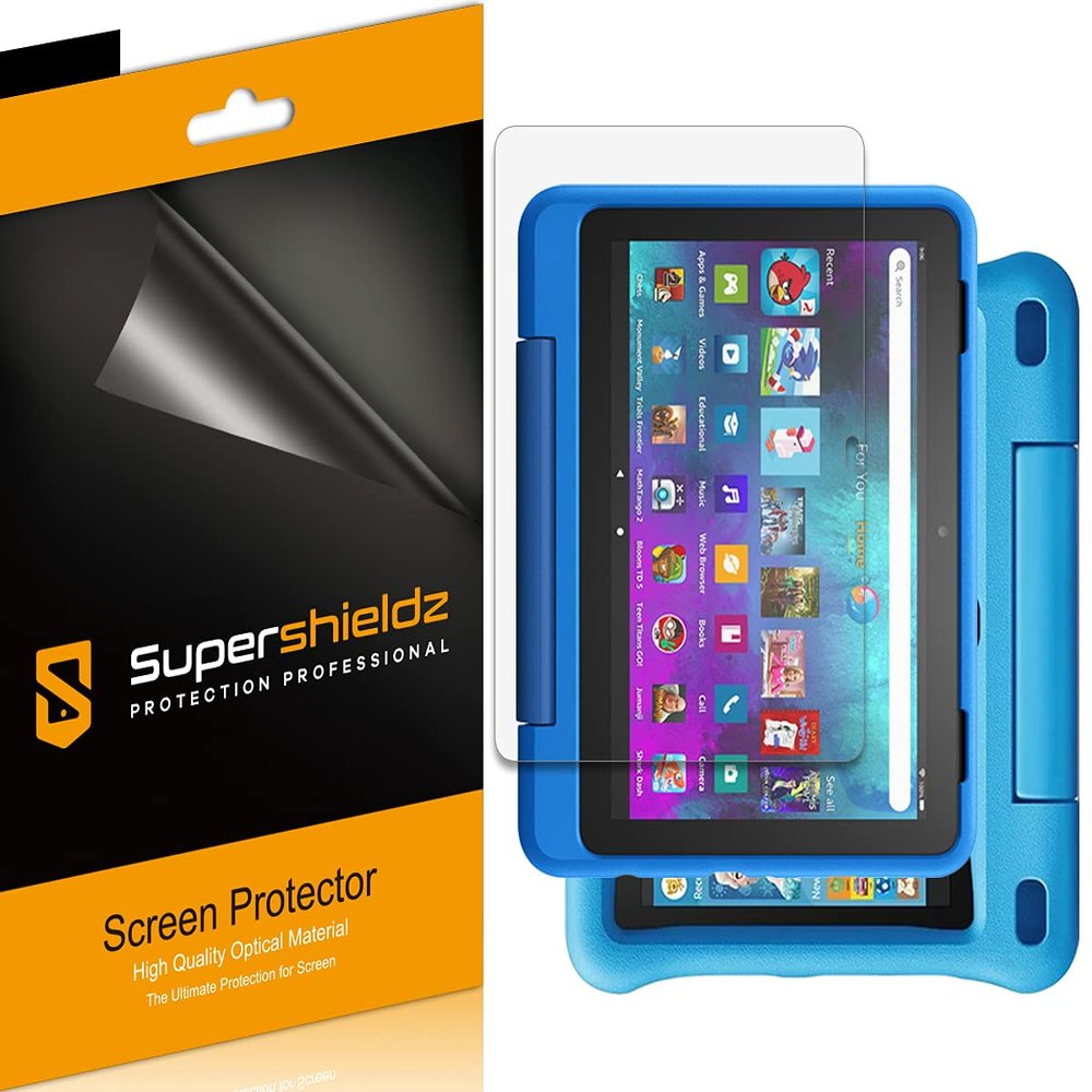 (3 Pack) Supershieldz Designed for All-New Fire HD 8 Kids and Fire HD 8 Kids Pro Tablet 8 inch (12th/10th Generation - 2024/2022/2020 release) Screen Protector Anti Glare and Anti Fingerprint (Matte) Shield