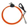 ProClimb All-in-One Adjustable Tree Lanyard Flip Line Kit with Removable Better Grab Adjuster & Swivel Eye Snaphook | for Fall Protection, Arborist, Tree Climbers | 5/8 Inch x 12 Feet view 3