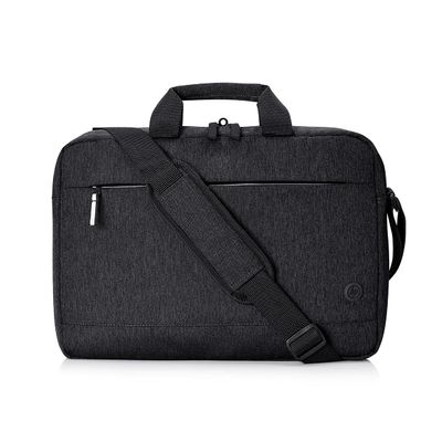 HP Prelude Pro Carrying Case (Briefcase) for 15.6" Notebook - Black - Water Resistant, Bump Resistant, Scrape Resistant - Fabric Body - Shoulder Strap, Luggage Strap - 11.3" Height x 16" Width x 2.8"