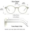 Blue Light Blocking Glasses, Anti Eyestrain, TV Glasses for Women Men, Anti Glare view 4