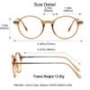 Blue Light Blocking Glasses, Anti Eyestrain, TV Glasses for Women, Anti Glare view 4
