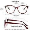 Blue Light Blocking Glasses, Anti Eyestrain, TV Glasses for Women, Anti UV, Anti Glare view 4