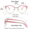 Blue Light Blocking Glasses, Anti Eyestrain, TV Glasses for Women Men, Anti Glare view 4