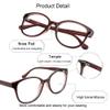 Blue Light Blocking Glasses, Anti Eyestrain, TV Glasses for Women, Anti UV, Anti Glare view 3