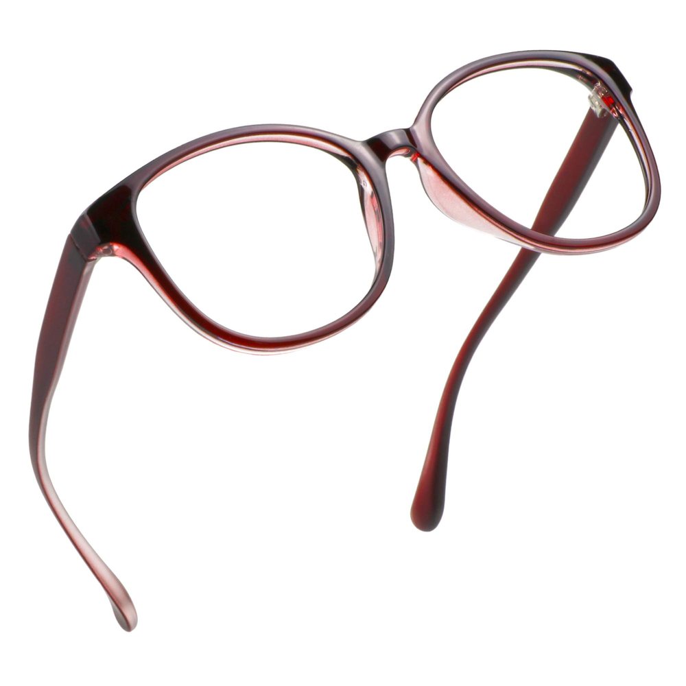 Blue Light Blocking Glasses, Anti Eyestrain, TV Glasses for Women, Anti UV, Anti Glare