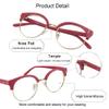 Blue Light Blocking Glasses, Anti Eyestrain, TV Glasses for Women, Anti Glare view 3